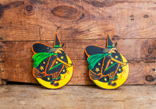 Load image into Gallery viewer, Witch on a Broom Beistle Halloween Die Cut Mid-Century Decoration - Eagle&#39;s Eye Finds
