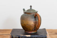 Load image into Gallery viewer, Mini Copper Teapot Vintage Primitive Home Decor - Eagle&#39;s Eye Finds
