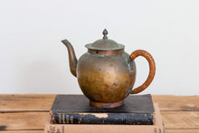 Load image into Gallery viewer, Mini Copper Teapot Vintage Primitive Home Decor - Eagle&#39;s Eye Finds
