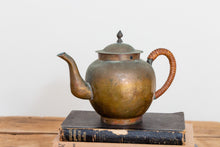 Load image into Gallery viewer, Mini Copper Teapot Vintage Primitive Home Decor - Eagle&#39;s Eye Finds
