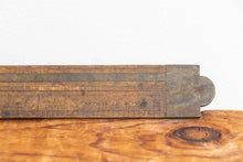 Load image into Gallery viewer, Lufkin No. 372R Boxwood Folding Ruler Vintage Tool - Eagle&#39;s Eye Finds
