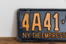 Load image into Gallery viewer, New York 1954 License Plate Vintage 1953 Empire State Wall Decor - Eagle&#39;s Eye Finds
