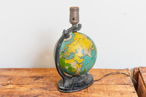 Globe Lamp Vintage Planet Earth Lighting - Eagle's Eye Finds