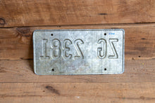 Load image into Gallery viewer, Aspen Colorado License Plate Vintage 1975 ZG CO Centennial Wall Decor - Eagle&#39;s Eye Finds
