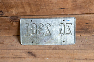 Aspen Colorado License Plate Vintage 1975 ZG CO Centennial Wall Decor - Eagle's Eye Finds