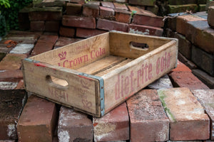 Diet Rite Cola Soda Crate Vintage Wood Pop Box Royal Crown - Eagle's Eye Finds