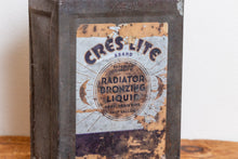 Load image into Gallery viewer, Cres-Lite Bronzing Liquid Can Vintage Gas and Oil Collectible - Eagle&#39;s Eye Finds
