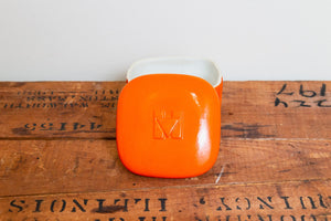 Orange Hall Hotpoint Refrigerator Dish Vintage Ceramic Kitchenware - Eagle's Eye Finds