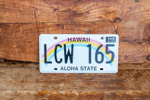 Load image into Gallery viewer, Hawaii 1990s License Plate Vintage Wall Hanging Decor - Eagle&#39;s Eye Finds

