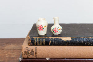 Mini Floral Vases Vintage Ceramic Decor - Eagle's Eye Finds