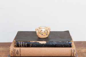Lusterware Floral Vase Vintage Ceramic Decor - Eagle's Eye Finds