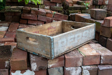 Load image into Gallery viewer, Pepsi Cola Soda Crate Vintage Wood Pop Box with White Lettering - Eagle&#39;s Eye Finds
