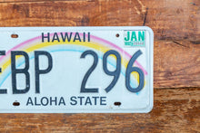 Load image into Gallery viewer, Hawaii 1992 License Plate Vintage Wall Hanging Decor - Eagle&#39;s Eye Finds
