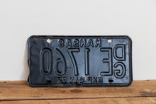 Load image into Gallery viewer, Kansas 1972 License Plate Black Vintage Wall Hanging Decor - Eagle&#39;s Eye Finds
