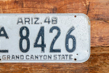 Load image into Gallery viewer, Arizona 1948 Grand Canyon State License Plate Vintage Wall Hanging Decor - Eagle&#39;s Eye Finds
