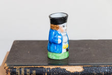 Load image into Gallery viewer, Colonial Man Mug Pitcher Vintage Occupied Japan Ceramic Toothpick Holder - Eagle&#39;s Eye Finds
