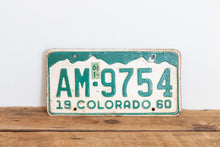 Load image into Gallery viewer, Colorado 1960 License Plate Vintage Wall Hanging Decor - Eagle&#39;s Eye Finds
