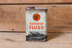 Kaiser Frazer Radiator Flush Can Vintage Car Auto Gas and Oil Collectible - Eagle's Eye Finds