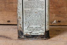 Load image into Gallery viewer, Kaiser Frazer Radiator Flush Can Vintage Car Auto Gas and Oil Collectible - Eagle&#39;s Eye Finds
