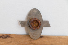 Load image into Gallery viewer, Chevy Radiator Badge Vintage Porcelain Enamel Chevrolet - Eagle&#39;s Eye Finds
