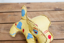 Load image into Gallery viewer, Vinyl Stuffed Dog Vintage Mid-Century Toy - Eagle&#39;s Eye Finds
