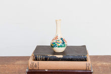 Load image into Gallery viewer, Satsuma Floral Bird Vase Vintage Ceramic Decor - Eagle&#39;s Eye Finds
