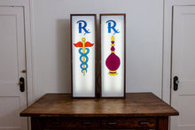 Load image into Gallery viewer, Retro Pharmacy RX Lights Vintage Wall Decor - Eagle&#39;s Eye Finds
