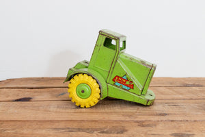 Marx Lumar Scraper Cab Vintage Pressed Steel Toy Contractor Truck Vehicle - Eagle's Eye Finds