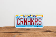 Load image into Gallery viewer, Nebraska Cornhuskers Nevada Auto Tag Wall Hanging Decor or Supply Big Ten - Eagle&#39;s Eye Finds

