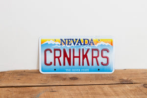 Nebraska Cornhuskers Nevada Auto Tag Wall Hanging Decor or Supply Big Ten - Eagle's Eye Finds
