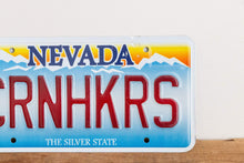 Load image into Gallery viewer, Nebraska Cornhuskers Nevada Auto Tag Wall Hanging Decor or Supply Big Ten - Eagle&#39;s Eye Finds
