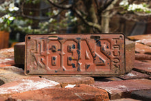 Load image into Gallery viewer, Illinois 1924 Truck License Plate Brown Vintage Wall Hanging Decor - Eagle&#39;s Eye Finds
