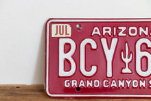 Load image into Gallery viewer, Arizona 1992 Grand Canyon State License Plate Vintage Wall Hanging Decor - Eagle&#39;s Eye Finds

