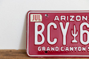 Arizona 1992 Grand Canyon State License Plate Vintage Wall Hanging Decor - Eagle's Eye Finds
