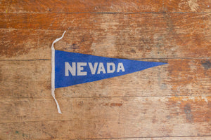 University of Nevada Felt Pennant Vintage Dorm Decor - Eagle's Eye Finds