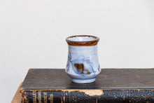 Load image into Gallery viewer, Stoneware Floral Toothpick Holder Vintage Porcelain Tiny Jug - Eagle&#39;s Eye Finds
