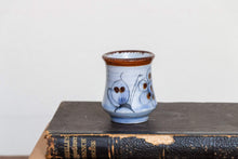 Load image into Gallery viewer, Stoneware Floral Toothpick Holder Vintage Porcelain Tiny Jug - Eagle&#39;s Eye Finds
