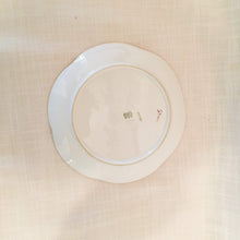 Load image into Gallery viewer, Monogram C Plate Vintage Gold Scalloped Dish Alice JHR Bavaria Favorite - Eagle&#39;s Eye Finds
