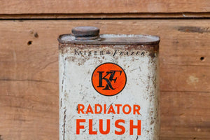 Kaiser Frazer Radiator Flush Can Vintage Car Auto Gas and Oil Collectible - Eagle's Eye Finds