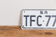Load image into Gallery viewer, South Australia 1976 Motorcycle License Plate Vintage Canadian Wall Hanging Decor - Eagle&#39;s Eye Finds

