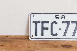 South Australia 1976 Motorcycle License Plate Vintage Canadian Wall Hanging Decor - Eagle's Eye Finds
