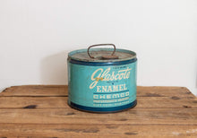 Load image into Gallery viewer, Glascote Enamel Photography Supply Tin Vintage Long Island New York Advertising - Eagle&#39;s Eye Finds
