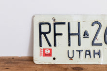 Load image into Gallery viewer, Utah 1977 License Plate Vintage Wall Hanging Decor - Eagle&#39;s Eye Finds

