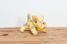 Load image into Gallery viewer, Vinyl Stuffed Dog Vintage Mid-Century Toy - Eagle&#39;s Eye Finds
