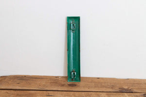 Green Letter I Porcelain Vintage Wall Hanging Decor Metal Initials Name Letter - Eagle's Eye Finds