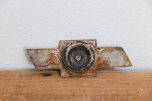 Load image into Gallery viewer, Chevy Radiator Badge Vintage Porcelain Enamel Chevrolet - Eagle&#39;s Eye Finds
