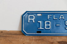 Load image into Gallery viewer, Florida 1966 Motorcycle License Plate Vintage Wall Hanging Decor - Eagle&#39;s Eye Finds
