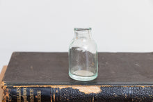 Load image into Gallery viewer, Mini Glass Bottle Vintage Art Deco Glass Bottle - Eagle&#39;s Eye Finds
