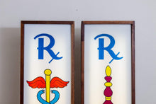 Load image into Gallery viewer, Retro Pharmacy RX Lights Vintage Wall Decor - Eagle&#39;s Eye Finds
