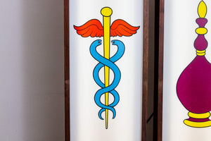 Retro Pharmacy RX Lights Vintage Wall Decor - Eagle's Eye Finds